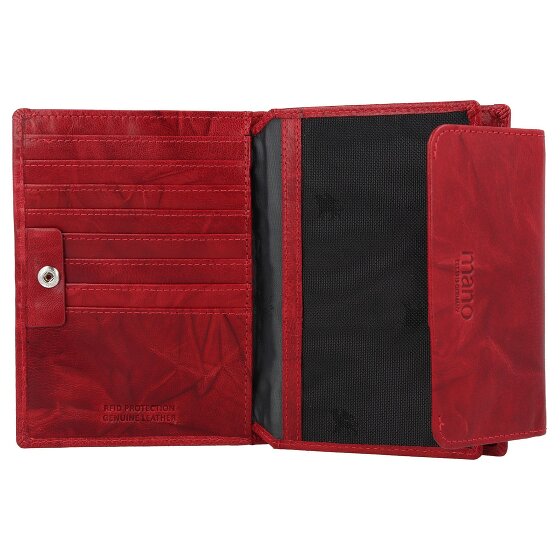 mano Donna Aurona wallet RFID leather 14 cm