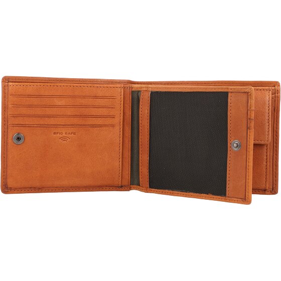 Strellson Blackwall Myles Wallet RFID protection Leather 12 cm
