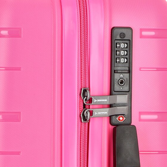 Polestream Strz by Asteroid 4 wheels Cabin trolley 55 cm