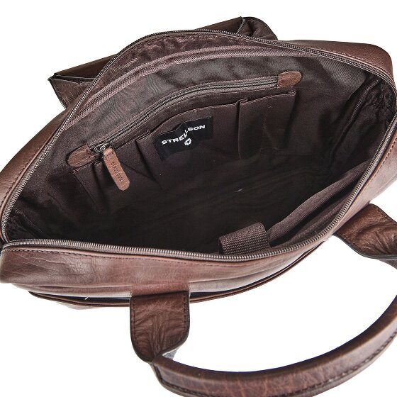 Strellson Hyde Park 1.0 Briefcase Genuine Leather 39 cm Laptop compartment