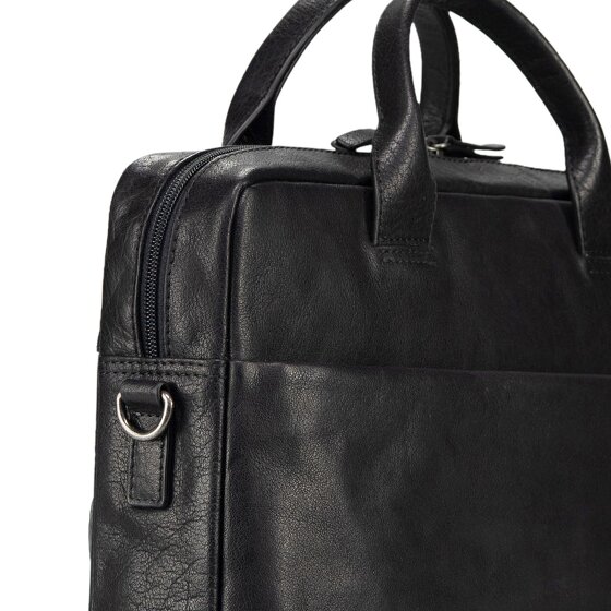 Jost Glasgow Briefcase Genuine Leather 37 cm Laptop compartment