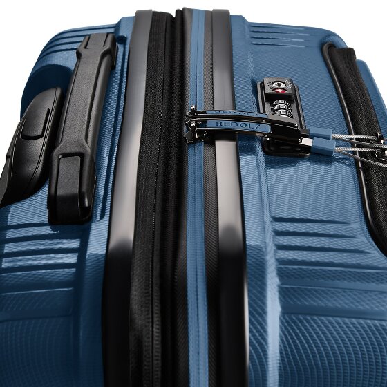 Redolz Essentials 14 4 wheels Cabin suitcase S 55 cm Laptop compartment Expandable