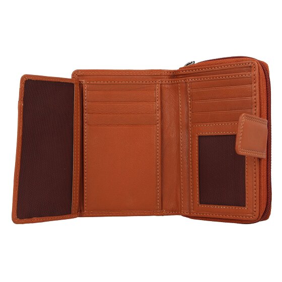 mano Donna Giulia wallet leather 9 cm