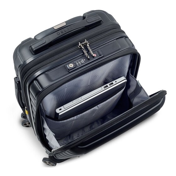 Delsey Paris Shadow 5.0 4 wheels Cabin suitcase 55 cm Laptop compartment Expandable