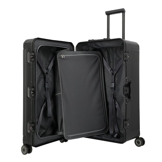 Travelite Next Trunk 4-Wheel Aluminum Trolley, 76 cm