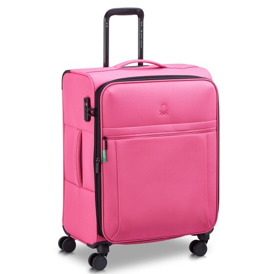 Delsey Paris x United Colors of Benetton BE 4-wheeled trolley 65 cm with expansion fold