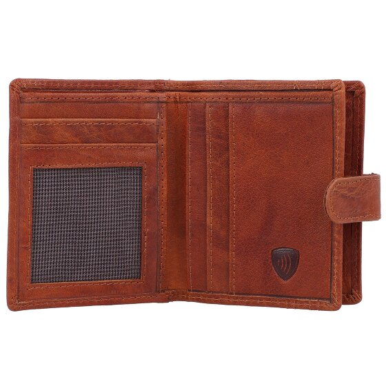 Spikes & Sparrow Wallet RFID leather 8 cm