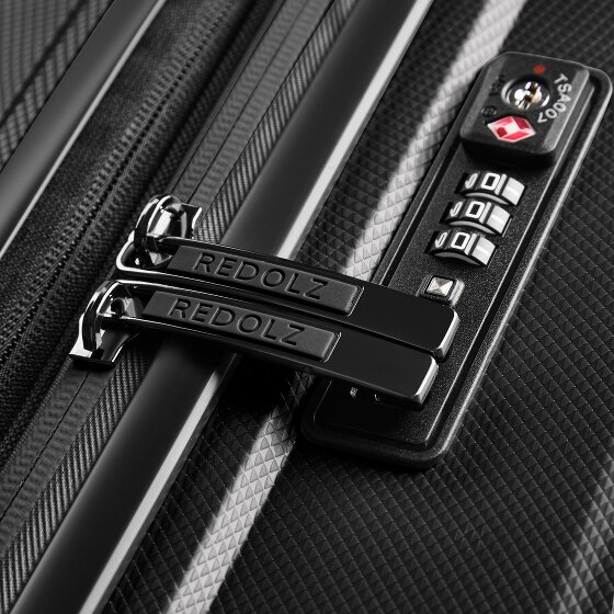 Redolz Essentials 14 4 wheels Suitcase set 3-piece Expandable