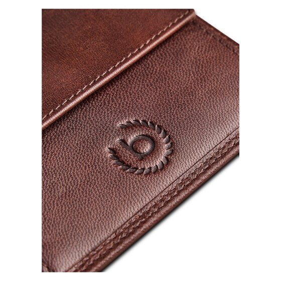 Bugatti Valencia Wallet RFID protection Genuine Leather 12 cm