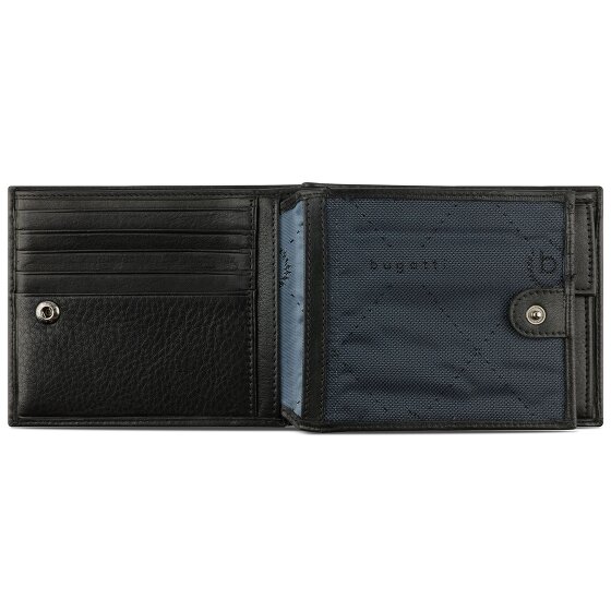 Bugatti Nome Wallet RFID protection Leather 12 cm