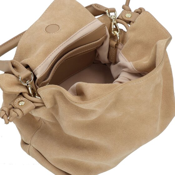 Hey Marly Cool Companion Suede Handbag Genuine Leather 28 cm