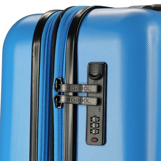 Gabol Future Plus 4 wheels Cabin trolley 55 cm with expansion pleat