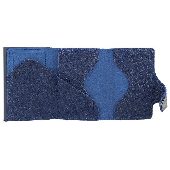 Tru Virtu Click & Slide credit card case wallet RFID leather 6.5 cm