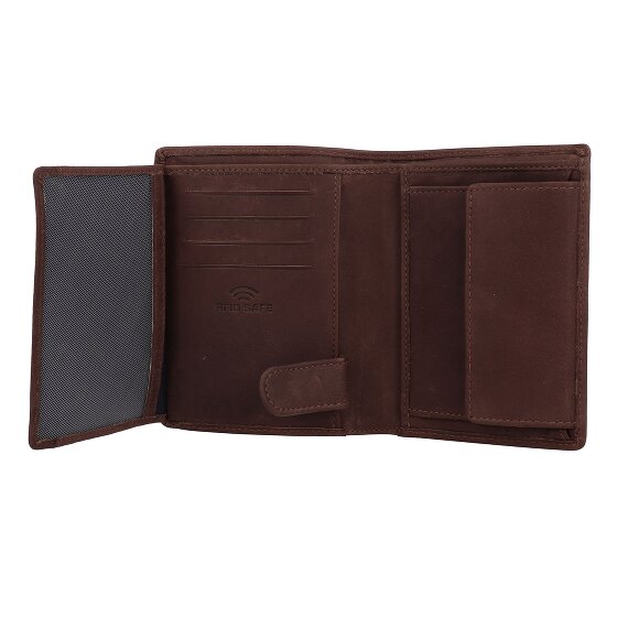 Jack Kinsky Aruba Wallet RFID protection Genuine Leather 12.5 cm