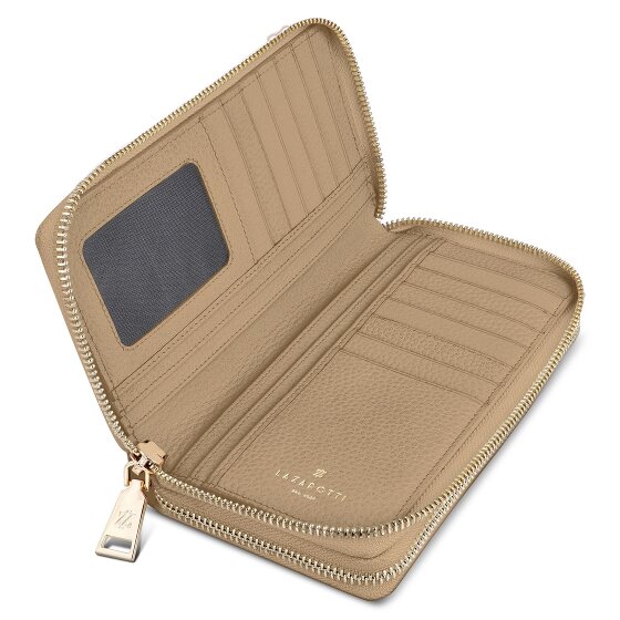 Lazarotti Bologna Leather Wallet RFID protection Leather 20 cm
