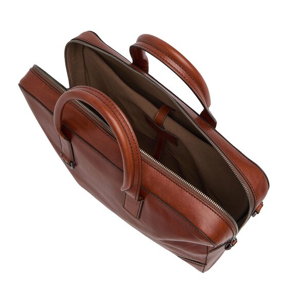 The Bridge Matteo Briefcase Genuine Leather 38 cm Laptop compartment