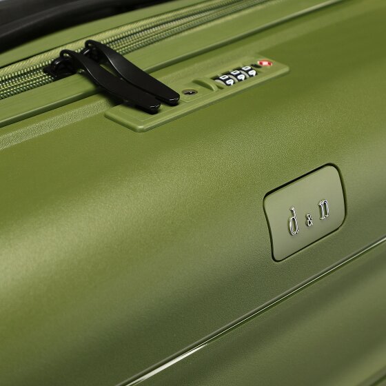 d&n Travel Line 4700 4 wheels Suitcase set 3-piece with expansion pleat