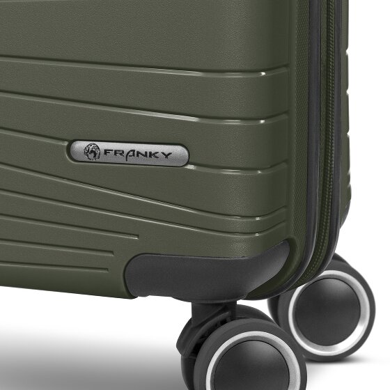 Franky Dallas 3.0 4-wheel suitcase set 3-piece with expansion fold