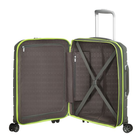 Samsonite Flux 4 wheels Cabin trolley 55 cm with expansion pleat