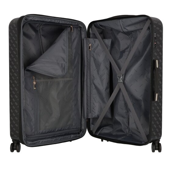 Guess Jesco 4 wheels Trolley 77 cm with expansion pleat