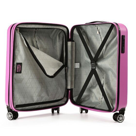 Gabol Future Plus 4 wheels Cabin trolley 55 cm with expansion pleat