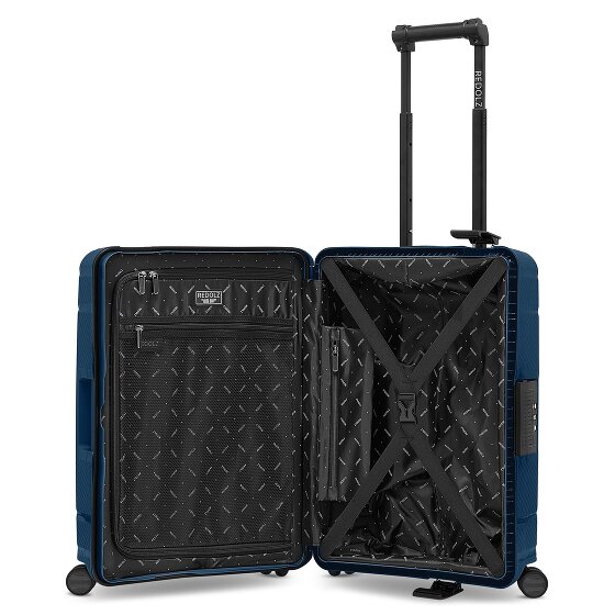 Redolz Essentials 15 4-wheel Cabin suitcase, 55 cm, with Three-Point Lock
