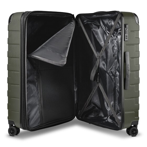 Tonino Lamborghini Milano 4 wheels Trolley L 72 cm Expandable