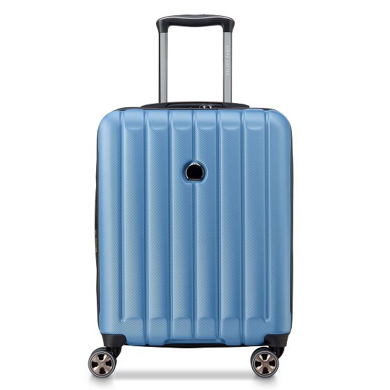 Delsey Paris Longitude 4 wheels Cabin trolley 55 cm with expansion pleat