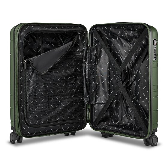 Redolz Essentials 11 4 wheels Cabin suitcase 55 cm Expandable
