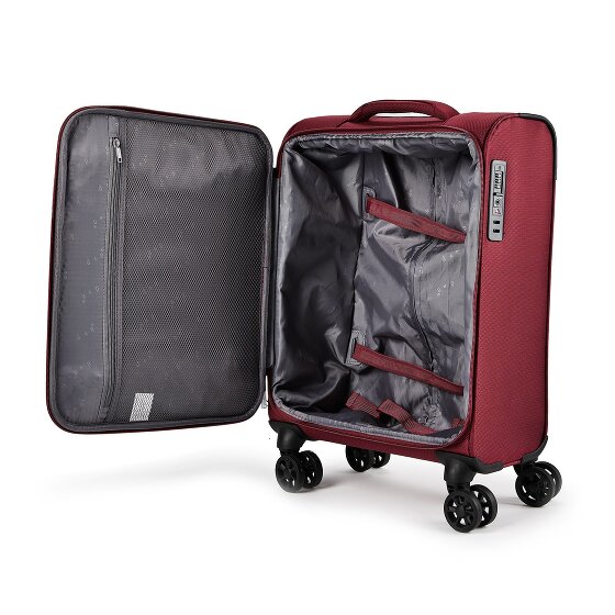 d&n Travel Line 9804 4 wheels Cabin suitcase S 55 cm