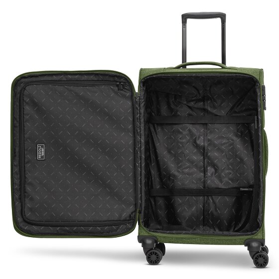 Redolz Essentials 12 MEDIUM 4-wheel Trolley, 67 cm, expandable Gusset