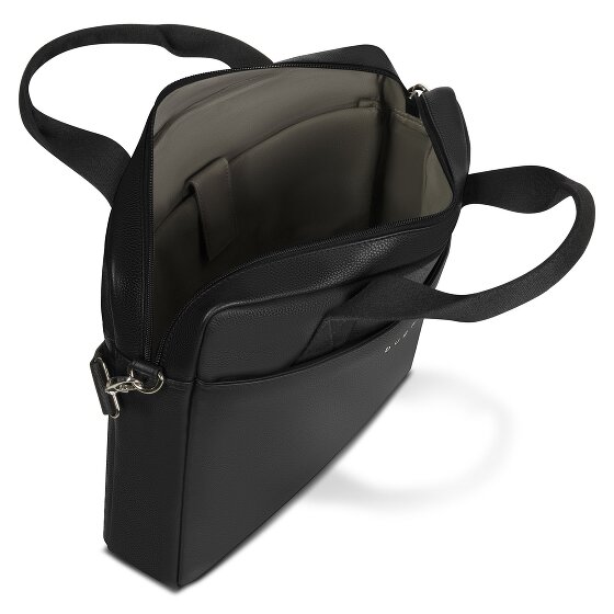 Bugatti Valencia Briefcase Genuine Leather 37 cm Laptop compartment