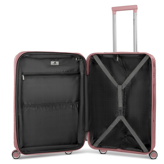 Franky London 4 wheels Suitcase set 3-piece with expansion pleat