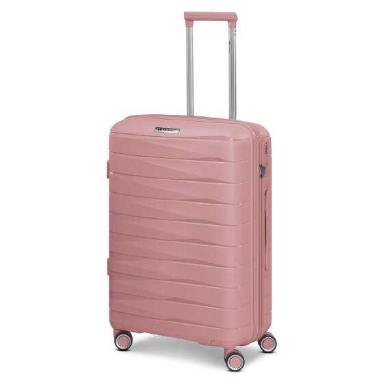 Franky London 4 wheels Suitcase set 3-piece with expansion pleat