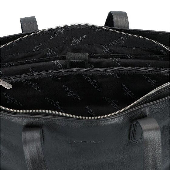 Plevier Power Shopper Bag Genuine Leather 31 cm Laptop compartment