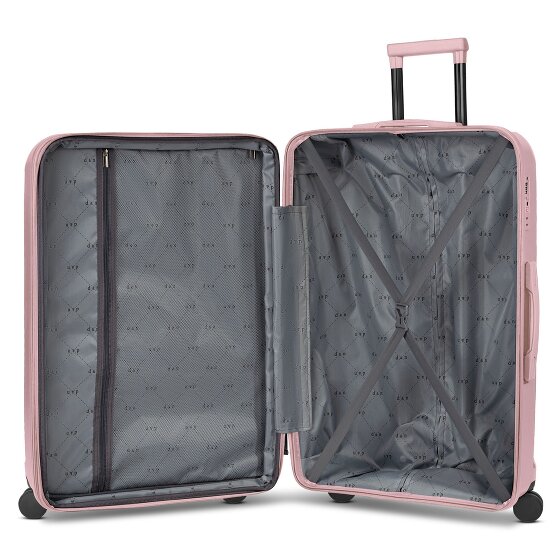 d&n South Dakota 4 wheels Trolley L 76 cm with expansion pleat