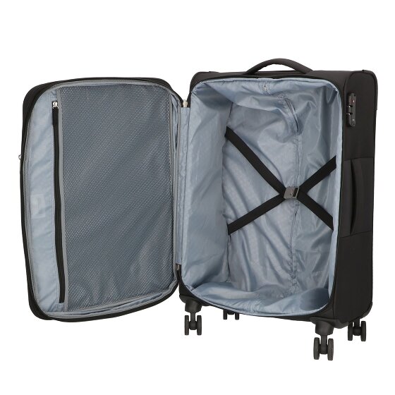 American Tourister Deep Dive 4 wheels Trolley 67 cm with expansion pleat