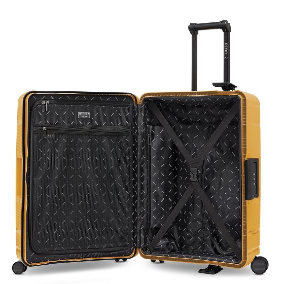 Redolz Essentials 15 4-wheel trolley 65 cm with three-point closure
