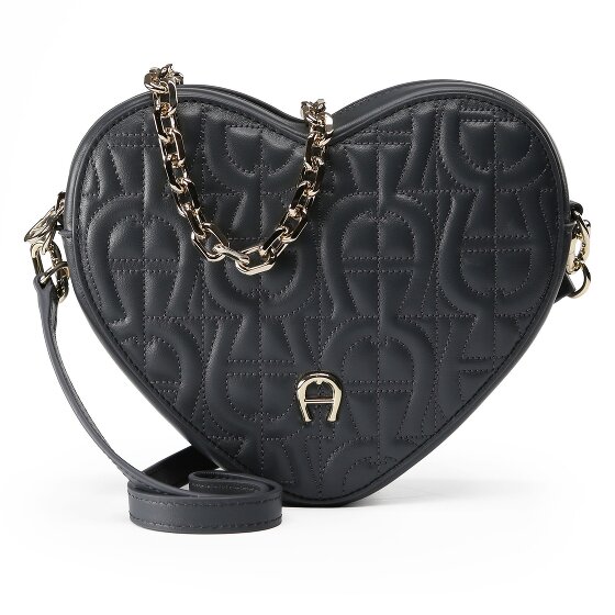 Aigner Fashion Shoulder Bag Leather 19 cm