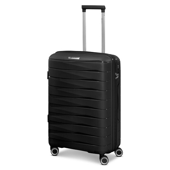Franky London 4 wheels Trolley M 65 cm with expansion pleat
