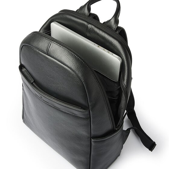 Castelijn & Beerens Lou Daypack RFID protection Genuine Leather 43 cm Laptop compartment