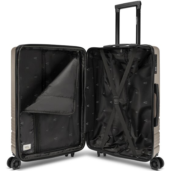 camel active Hanoi 4 wheels Suitcase set 3-piece with expansion pleat