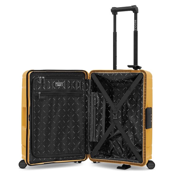 Redolz Essentials 15 4-wheel Cabin suitcase, 55 cm, with Three-Point Lock