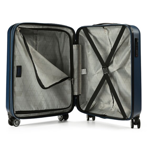 Gabol Future Plus 4 wheels Cabin trolley 55 cm with expansion pleat Gabol Future Plus 4 wheels Cabin trolley 55 cm with expansion pleat