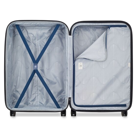 Delsey Paris Meteor 4 wheels Trolley L 78 cm with expansion pleat