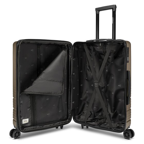 camel active Hanoi 4 wheels Suitcase set 3-piece with expansion pleat