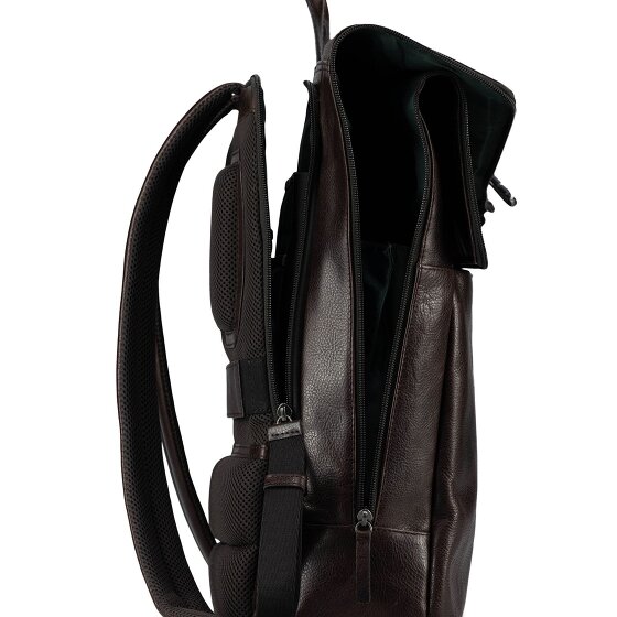 Jost London Daypack Genuine Leather 44 cm Laptop compartment