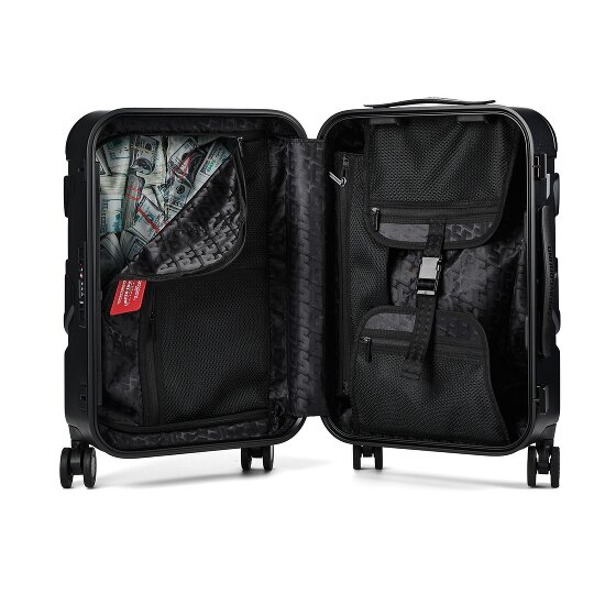 Sprayground Gold Brick Luxe 4 wheels Cabin trolley 52 cm