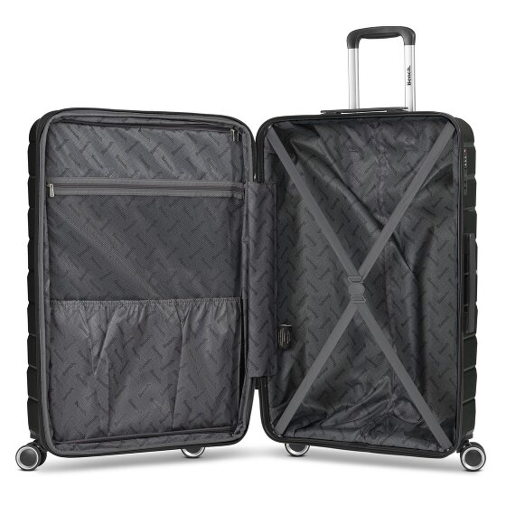 Bench Paris 4 wheels Trolley L 76 cm with expansion pleat