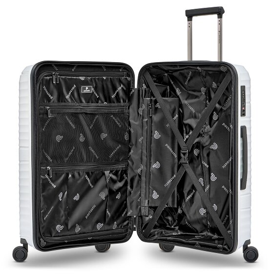 Pactastic Collection 02 THE THREE SET 4 wheels Suitcase set 3-piece